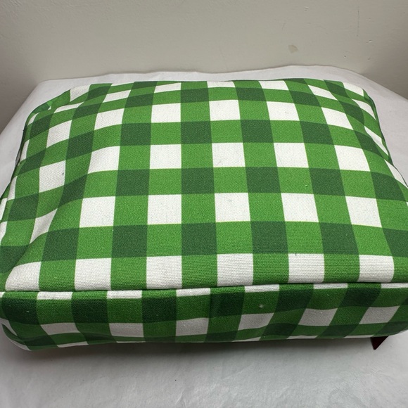 Cosmetic Pouch with Burgundy Ribbon - Picture 5 of 12